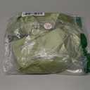 Memoriesea Women's Sexy One Shoulder Satin High Split Cocktail Wedding Party Maxi Dress Tender Green S