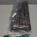 Bath Mat Bathroom Runner Long Large Rugs Floor Wood Shower Bathtub Waterproof Non Slip Accessories 16x34 Inch Easy to Clean, Natural, 1 pc (Striped Walnut)