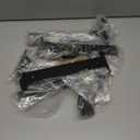 12 Pack - 10 inch Black Hidden L Shelf Bracket (1/5 Inch Thicked) Iron Floating Shelf Brackets Rustic Industrial Metal Brackets for Shelf Support