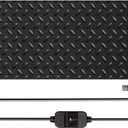 Heated Snow Melting Mats for walkways Stairs- Outdoor Heated Mats- Non-Slip Electric Heated Foot Mats for Winter Snow Removal- Heated Snow Melting Mat for Stairs garages Driveway (10in x 48in)