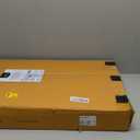 Amazon Basics 5-Tier Ladder Bookshelf Storage Organizer, Tall Bookcase for Small Space, Solid Rubberwood Frame, Modern Display Shelf, Espresso Finish, 14" D x 24.8" W x 70.1" H