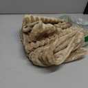 Simmore Decorative Spring Throw Pillow Covers 18x18 Set of 2, Soft Natural Plush Flannel Double-Sided Fluffy Couch Pillow Covers for Sofa Living Room, Light Brown