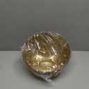 BESTSTAR 54OZ Clear and Gold Gliter Plastic Serving Bowls 8 Pack Angled Disposable Party Bowls for Chips, Salad, Fruit & Candy  Heavy Duty Clear Serving Bowls for Parties, Buffet, Christmas