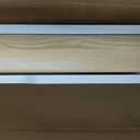 Fenge Dual Monitor Stand with Large Storage Drawer, 42.5" Desk Shelf, White