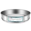 304 Stainless Steel Lab Sieve Screen Mesh, 100 Mesh (0.15mm) Aperture Test Sieve, 12Inch(30cm) Diameter Economy Standard Analysis Sample Test Sieves for Industrial Laboratory Homes
