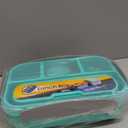 MaMix Bento Box Adult, Lunch Box Kids, Lunch Containers for Adults/Kids/Students,1300ML-4 Compartment Bento Box , Green