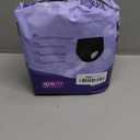 Disposable Period Underwear for Women with Heavy Flow, Low-Rise Unscented Postpartum Essentials, Black, XLarge, 10 Count