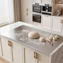 36x23" 304 Stainless Steel Cutting Board with Lip, Extra Large, 1.5mm Thick, 35.43x22.83 Inch