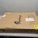 Furinno Classic Side Table Set of 2, Square End Table with 1.8 Thick Tabletop, Night Stand, Bedside Table, for Living Room, Bedroom, Amber Pine