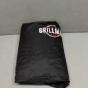Grill Cover by Grillman, Black, 58 Inch, BBQ Outdoor Grill Covers, Charcoal & Gas Grills, Waterproof, Rip-Proof, Weather-Resistant, Anti-UV, Barbecue Cover for Weber, Genesis, Charbroil, Nexgrill, etc