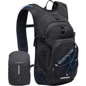 Everfun Hydration Backpack 18L with Water Bladder 2L/3L Hiking Water Backpack Women Men Hydration Pack Insulated Lightweight Day Hydropack with Storage for Hiking, Biking, Running, Festival
