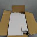 FARRAY 50 Pack of 7x5x2 Inches Small Shipping Boxes, Durable Kraft Corrugated Cardboard Boxes for Shipping, Mailing and Packaging, White