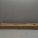 Cordless Bamboo Roman Shades for Windows, 100% Blackout Backing Fabric for Light Blocking, 36" W  64" H - Papara Carbon