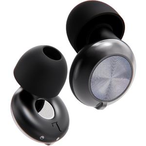 Bigsmile Adjustable Ear Plug, 3-in-1 Noise Reduction EarPlugs, Flexible Earplugs for Sleep, Focus, Air Travel, Concert, Car Racing, Socializing, Festivals & More, 45 dB Noise Canceling (Black)