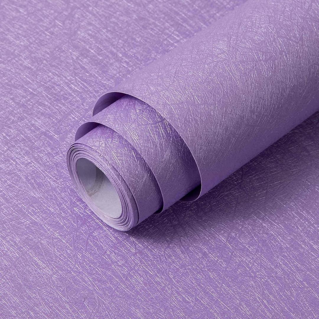 Abyssaly Silk Wallpaper Embossed Self Adhesive Peel and Stick Wallpaper Removable Kitchen Contact Paper Vinyl Wrap Cabinet Furniture Countertop Shelf Paper 15.7 in X 393.7 in (Purple) Abyssaly Silk Wallpaper Embossed Self Adhesive Peel and Stick Wallpaper Removable Kitchen Contact Paper Vinyl Wrap Cabinet Furniture Countertop Shelf Paper 15.7 in X 393.7 in (Purple)