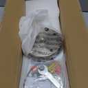 4-Light Modern Sputnik Chandeliers, Silver Mid Century Semi Flush Mount Ceiling Light Fixtures with E26 Base, Industrial Vintage Kitchen Farmhouse Light for Dining Room Bedroom Living Room