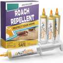 Roach Repellents, Cockroach Deterrent for Home, Cockroach Repellents for Home, Effective Roach Repeller, Keep Roaches Away, Safe Around Pets & Plants, 4 Tubes Roach Deterrent