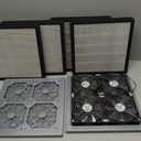 3Pro Air Purifier for Large Homes up to 3400ft - CADR 440cfm, Detachable & Portable - Fits in 20" Suitcase