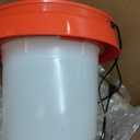 Heated Chicken Waterer, 3-Gallon Large Chicken Water Heater, All-Weather Poultry Drinker with Thermostatic Control for Winter - Automatic Heated Waterer for Chickens, Ducks, Geese, Turkeys (Red)