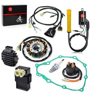 Wire Wiring Harness Stator Ignition Coil igniter CDI Relay Rectifier Complete Kit for Honda 400EX TRX400EX Sportrax 400 1999-2004