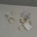 4-Pack Fairy Lights Battery Operated with Timer, Waterproof 16FT 50 LED String Lights Indoor Outdoor, Cuttable Starry Fairy Lights for Home Bedroom Classroom Dorm Wedding Christmas Decor (Warm White)