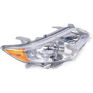 YIYIBYUS Headlights Assembly For 2012 2013 2014 Toyota Camry Projector Headlamp L LE SE XLE XSE Projector Halogen Front Head Lamps Replacement (Right Passenger Side)