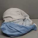 Subrtex 3 Inch Mattress Topper Cover (Only Cover) Mattress Topper Protector Bedding Rayon Made from Bamboo Removable Mattress Encasement with Zippers, King (White)