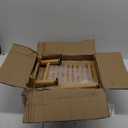 AmazerBath Over The Toilet Storage Shelf Bamboo, 3-Tier Over Toilet Organizer Rack, Freestanding Above Toilet Shelf for Bathroom, Laundry, Space Saver, Natural Color