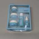 E.l.f. SKIN Holy Hydration! Hydrated Ever After Skincare Mini Kit, Cleanser, Makeup Remover, Moisturizer & Eye Cream For Hydrating Skin, Airplane-Friendly Sizes