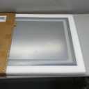 FENNIO Vanity Mirror with Lights 20"x23" Lighted Makeup Mirror, Large Makeup Mirror with Lights, Touch Sensor with Dimmable 3 Modes Square White