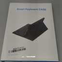 CHEEOKUO Folio Keyboard Case for iPad (A16) 11th Generation 11 Inch (2025), iPad 10th Generation 10.9 Inch (2022), Wireless Detachable Keyboard, 7-Color Backlight, Pencil Holder (Pink)