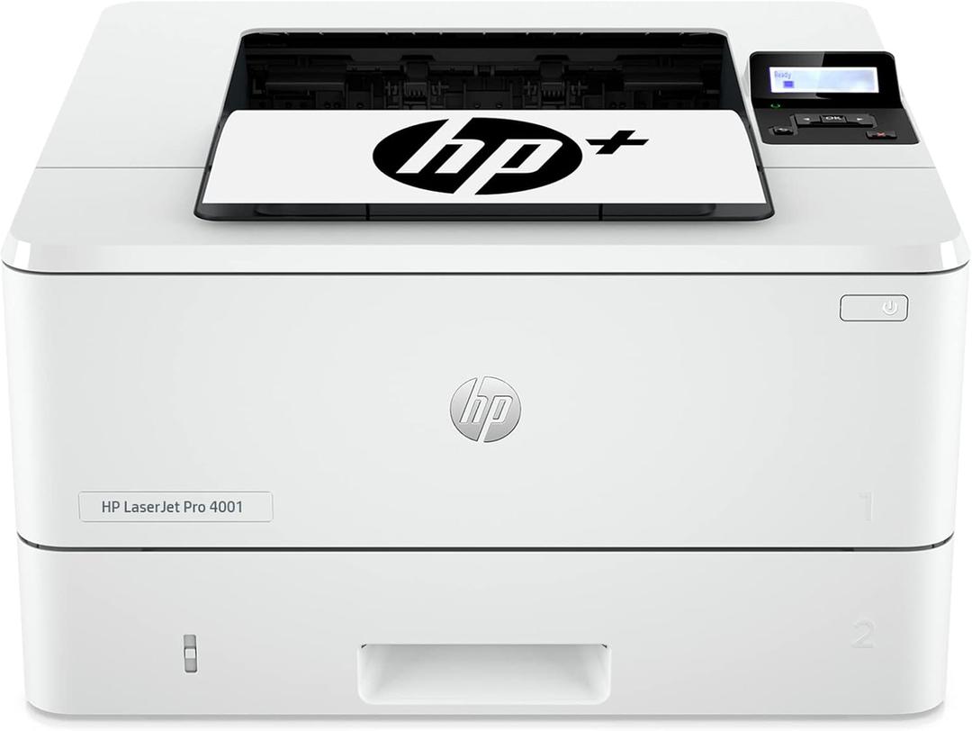 HP LaserJet Pro 4001ne Black & White Printer with HP+ Smart Office Features