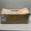 Juegoal 2 Pack Pre-Lit Artificial Christmas Trees, 3 FT Lighted Green Optical Fiber Entrance Tree in Gold Urn Base, 8 Lighting Modes, 110 Branch Tips for Front Door Porch Festive Holiday Home