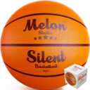 Silent Basketball Size 7 (29.5") Indoor Basketball | Foam Ball | Quiet Dribble Inside Home | Soundless Noisless Soft Training for House | No Noise No Sound