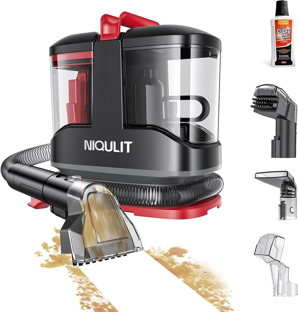 Carpet & Upholstery Cleaner -Deep Cleaning Machine for Couch, Pets, Stairs, Auto Seats, Rug, Furniture