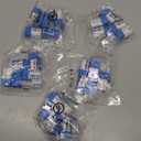 VCE UL Listed 10Gbps Cat6 Keystone Jack Insert 25-Pack, 90 Degree Punch Down RJ45 Keystone Jack Adapter Slim Profile Blue
