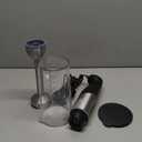 FRESKO Immersion Handheld Blender 500W with 700ml Beaker, 12-Speed & Turbo Mode Hand Blender Stick, 304 Stainless Steel Blades for Soup, Smoothie, Puree, Baby Food (Blender+Measuring Cup)