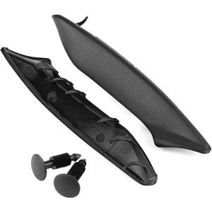 Windshield Wiper Cowl Kit, Plastic End Windshield Wiper Cowl Cover with 2 Retainers for 2004-2008, Mark LT 2006-2008