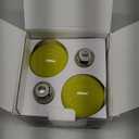 DEWENWILS A19 Dusk to Dawn LED Outdoor Light Bulb, Yellow Bug Light Bulbs for Outside, 2000K Amber Glow, 9W Equivalent 60W, E26 Base, LED Amber Light Bulbs for Porch, Patio, Backyard, 4 Pack UL Listed