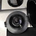 Horavie Single Serve Coffee Maker for K-Cups & Grounds, Hot & Iced Coffee Maker, Strong Button Feature, 6 to 14oz Brew Sizes, 50oz Removable Reservoir, Fit 6.5" Mugs, Stainless Steel, Black