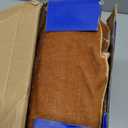 MIULEE Velvet Table Cloth with Decorative Ruffle Edge Luxurious Soft Washable Rectangular Tablecloth Thick Wrinkle-Resistant Oblong Table Cover for Kitchen Dining Party Wedding 60x84 Inch, Gold