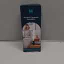 Homedics Portable Humidifier - Small Air Humidifiers for Bedroom, Plants, Office, Travel - Cool Mist Humidifiers, Color-Changing Accent Light, 2 Mist Settings, White