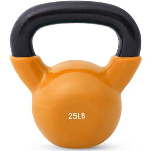 JFIT Kettlebell Weights Vinyl Coated Iron