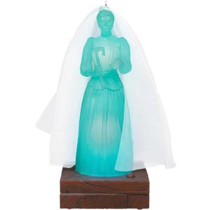 Hallmark Keepsake Christmas Ornament, Disney The Haunted Mansion Collection Constance Hatchaway With Light and Sound, Gifts for Disney Fans