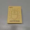 INPHIC Wireless Mouse for Laptop Rechargeable, Upgraded Visible Battery, 2400 DPI, Silent Ergonomic Computer Mice, Mac, PC etc. (Black)