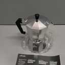 Primula Classic Stovetop Espresso and Coffee Maker, Moka Pot for Italian and Cuban Caf Brewing, Greca Coffee Maker, Cafeteras, 6 Espresso Cups, Silver