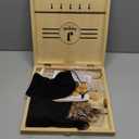 Juegoal 4-in-1 Wooden Fast Sling Puck Set for Kids and Adults, Chess, Checkers, Tic Tac Toe Games, Travel Portable Folding Tabletop Chess Board Game Sets, Interactive Families Toys