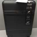 Travelers Club Skyline 22" Carry-On Spinner Luggage, Black