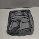 G GOOD GAIN Couch Cup Holder Pillow-Sofa Cup Holder Cozy Buddy | Bed Drink Caddy Holds Tablet, Remote, Snacks | Waterproof Anti-Spill Sofa Beverage Tray for Car, Park, Beach, Picnic, Boat, RV(Grey)