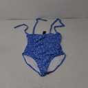 Tempt Me Women One Piece Swimsuits Ruched Slimming Bathing Suits Vintage Swimwear, Size M